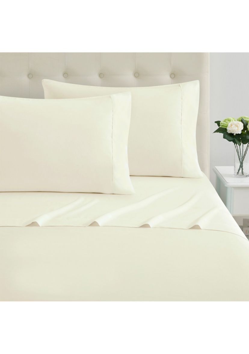400 Thread Count 100% Combed Cotton Percale Sheet Set