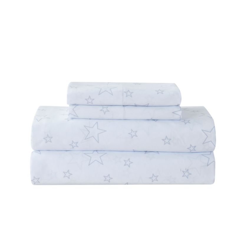 Kids Floating in Space Bed in a Bag Comforter, Sham & Sheet Set