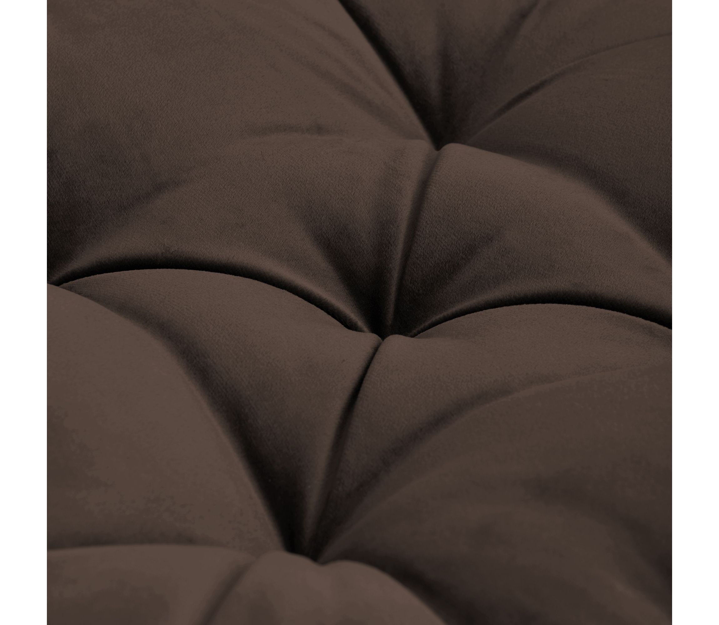 20" x 20" Polyester Tufted Square Meditation Yoga Floor Pillow 2 Pack