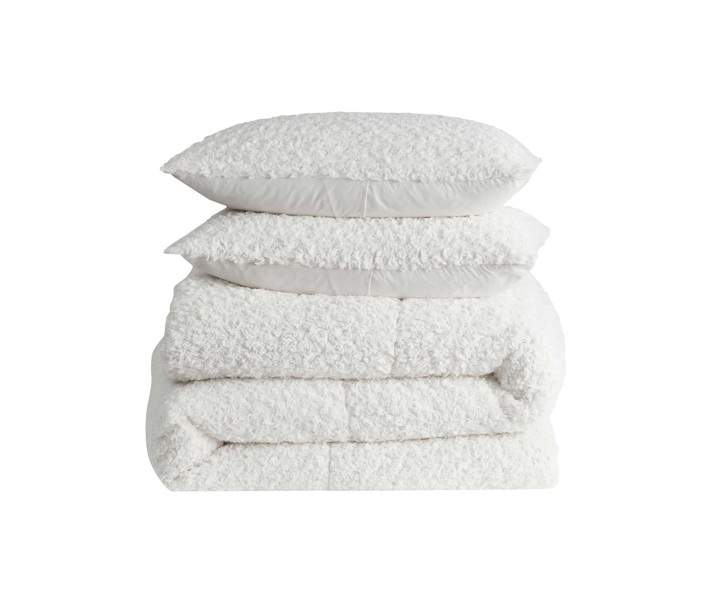 Mika Faux Fur Animal Comforter Set