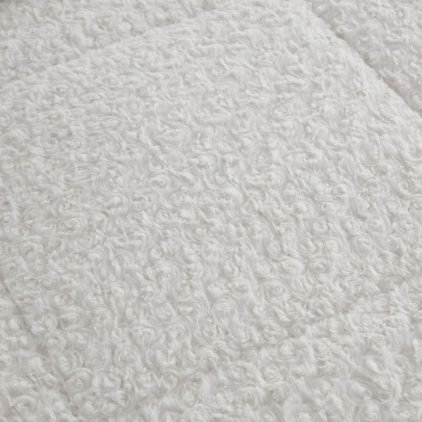 Mika Faux Fur Animal Comforter Set
