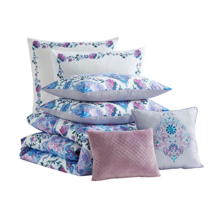 Juliette 7 Piece Floral Comforter Set