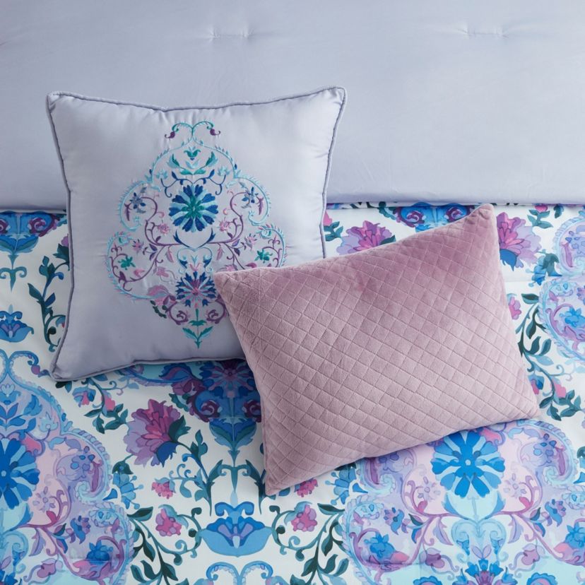 Juliette 7 Piece Floral Comforter Set