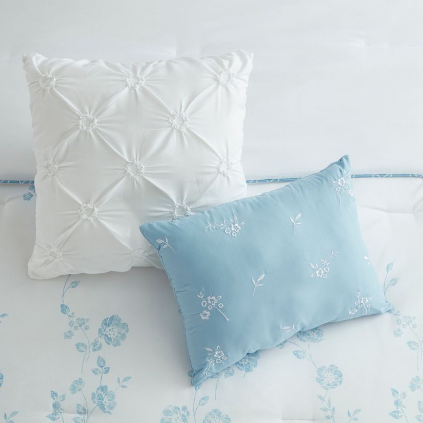 Adeline 7 Piece Floral Comforter Set