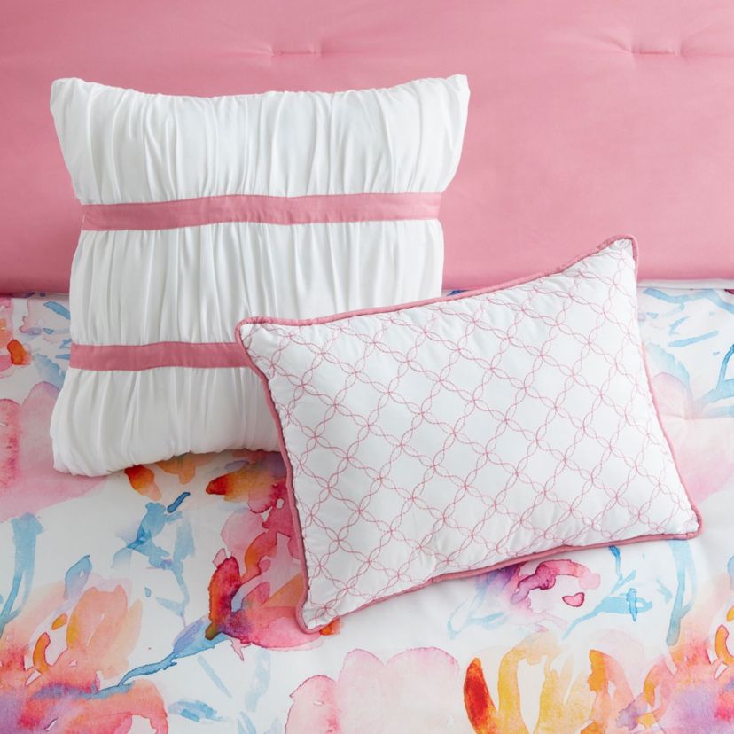 Melrose 7 Piece Floral Comforter Set