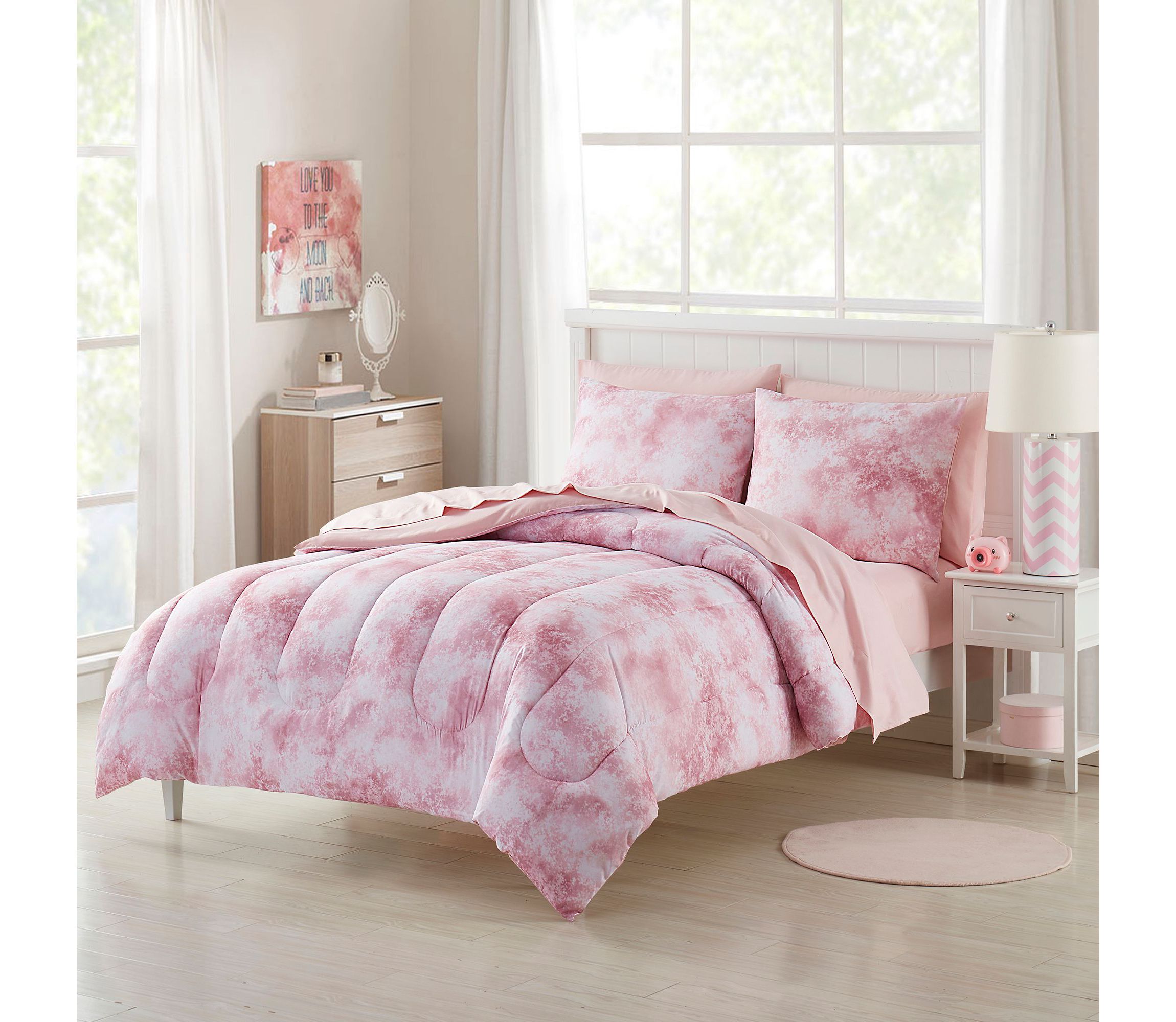Kids Waterbury Bed in a Bag Comforter, Sham & Sheet Set