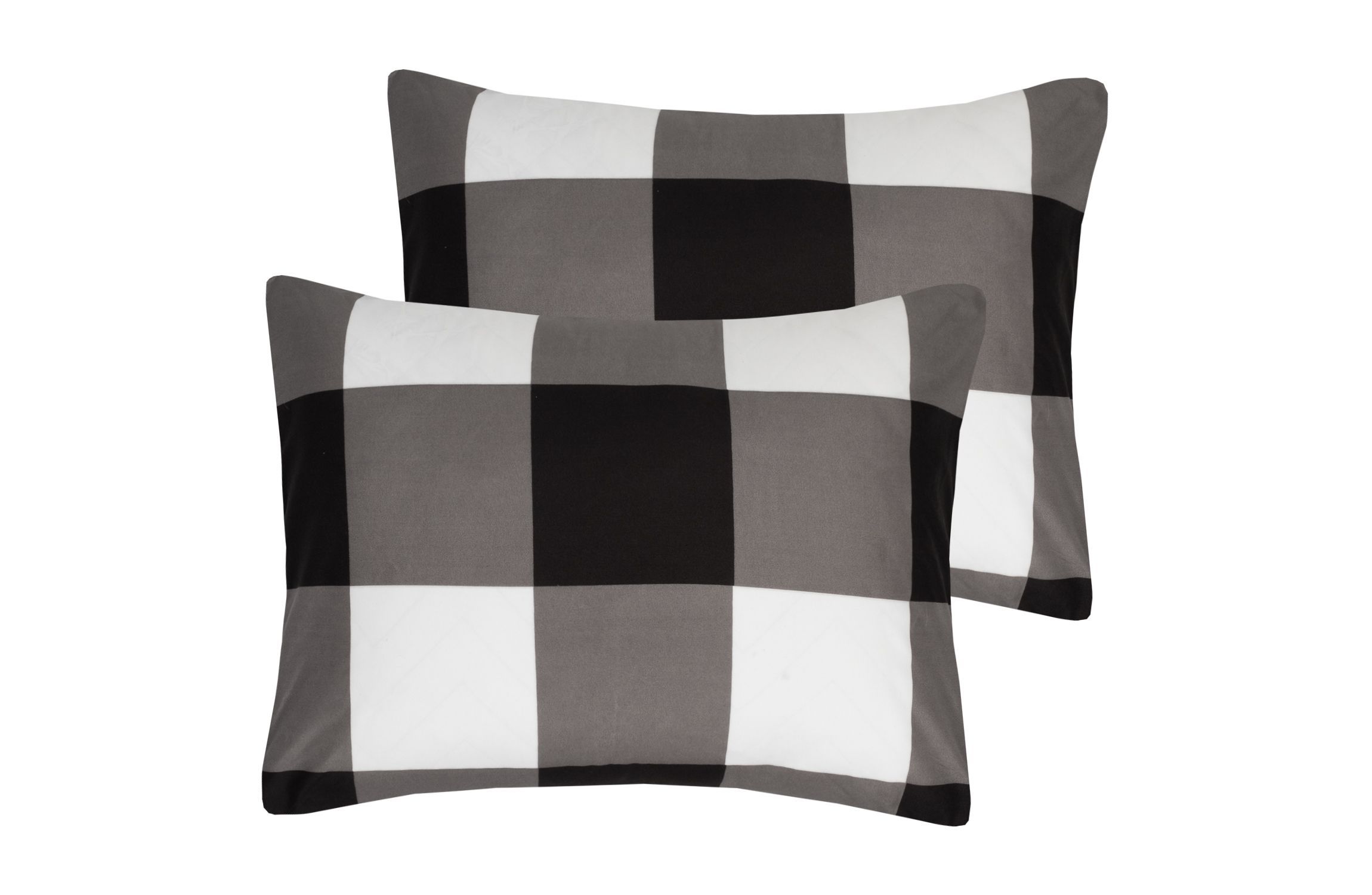8 Piece Buffalo Plaid Check Bed in a Bag Comforter and Sheet Set