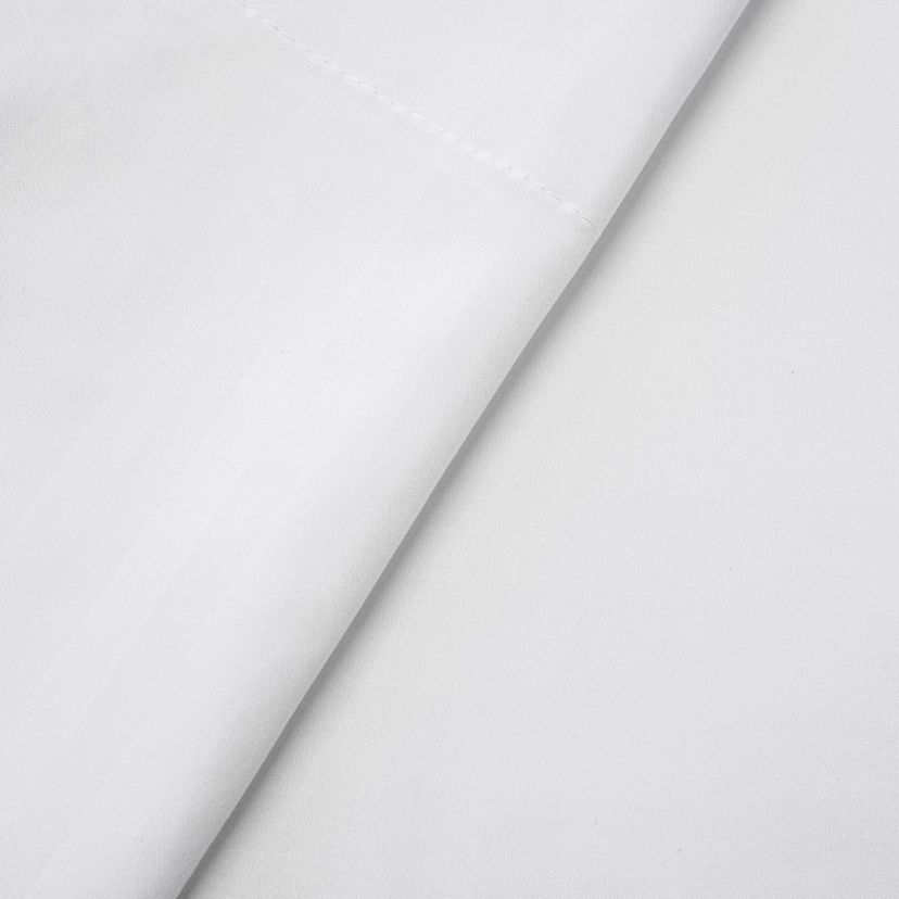 1500 Count 6 Piece Dobby Stripe 14" Pocket Sheet Set