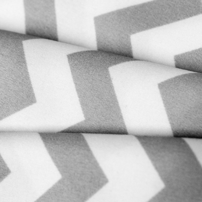 1500 Count 6 Piece Chevron Microfiber Sheet Set
