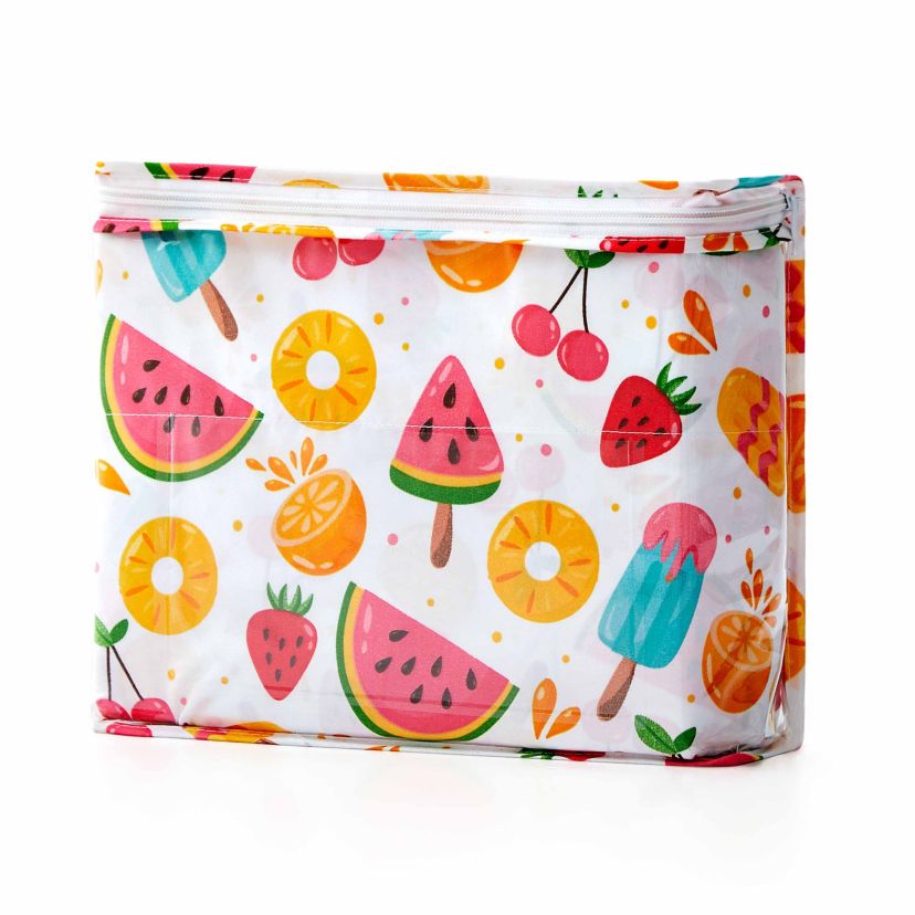 Fruity Fun Multi Color Kids Microfiber Sheet Set