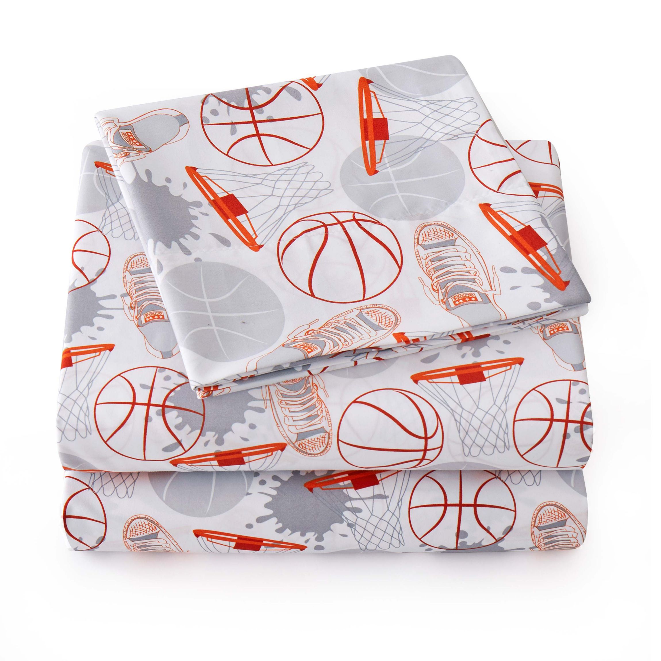 Basketball Kids Microfiber Sheet Set