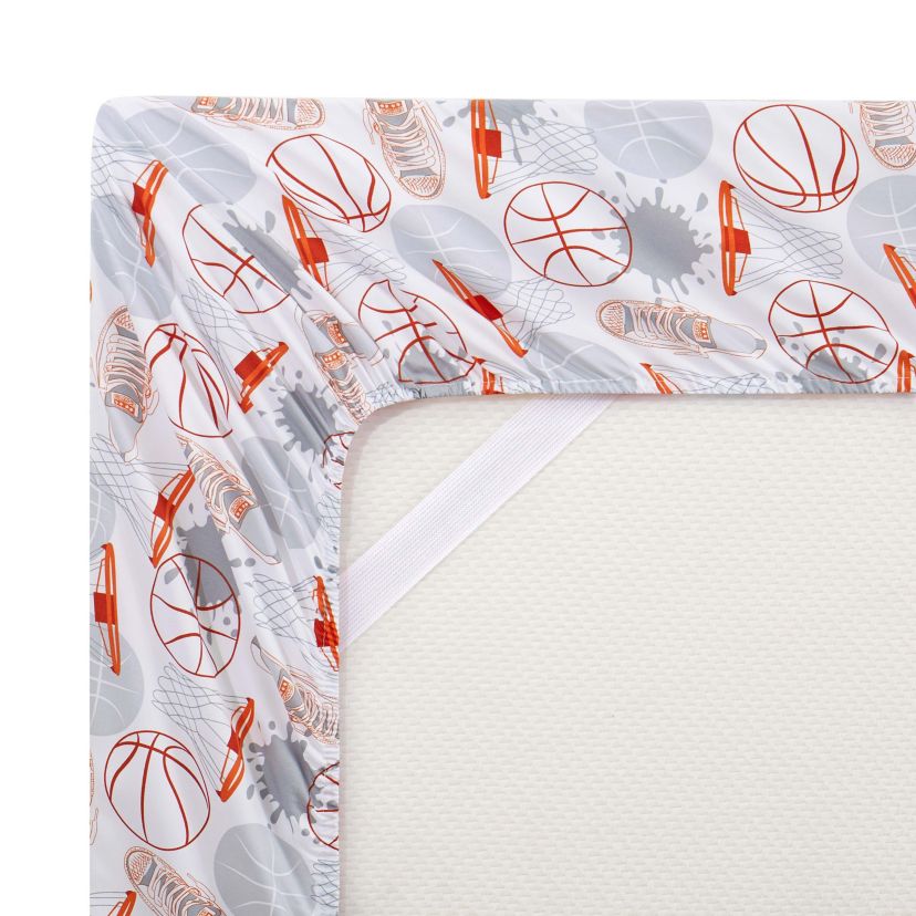 Basketball Kids Microfiber Sheet Set