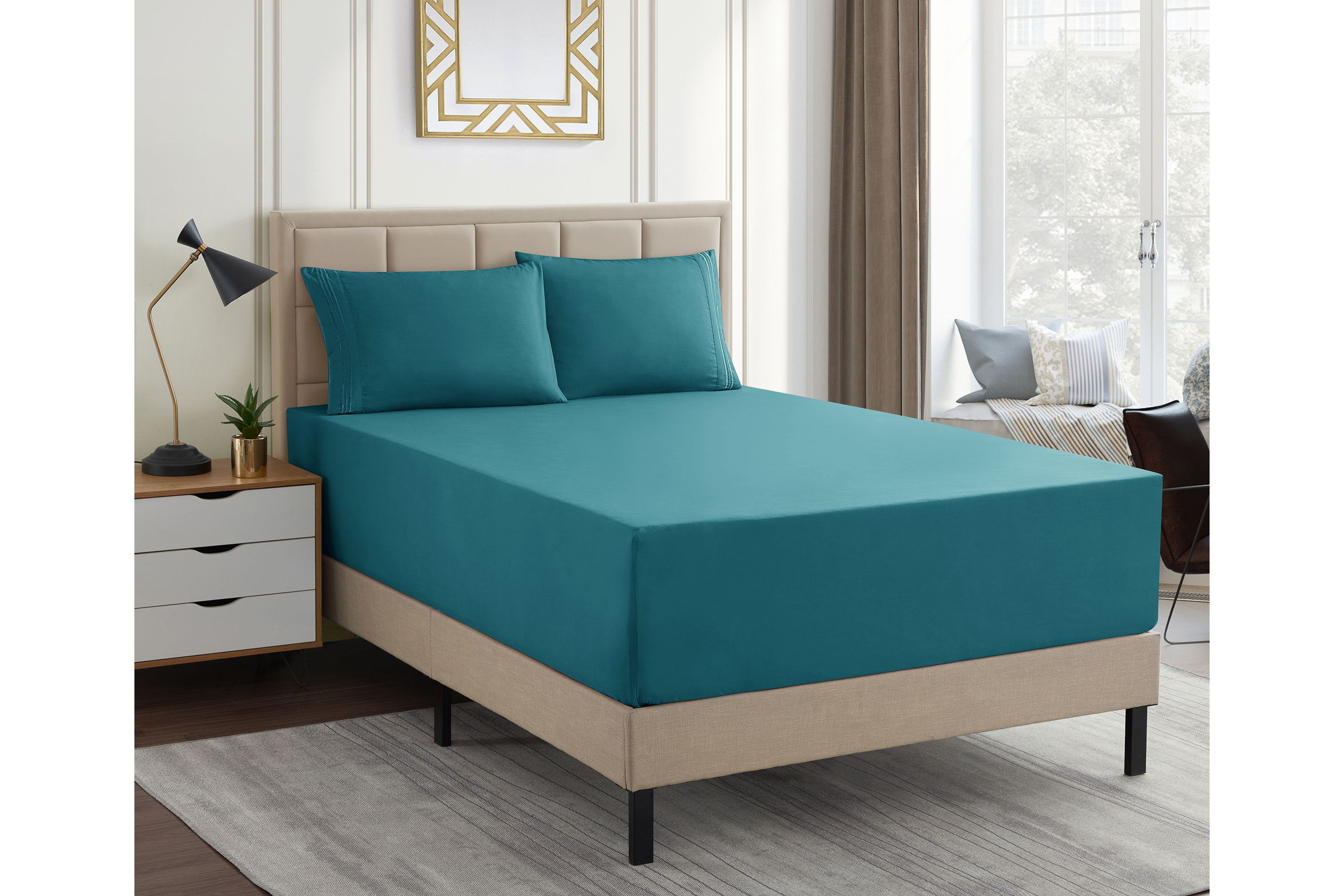 1800 Count Extra Deep 21" Pocket Microfiber Sheet Set
