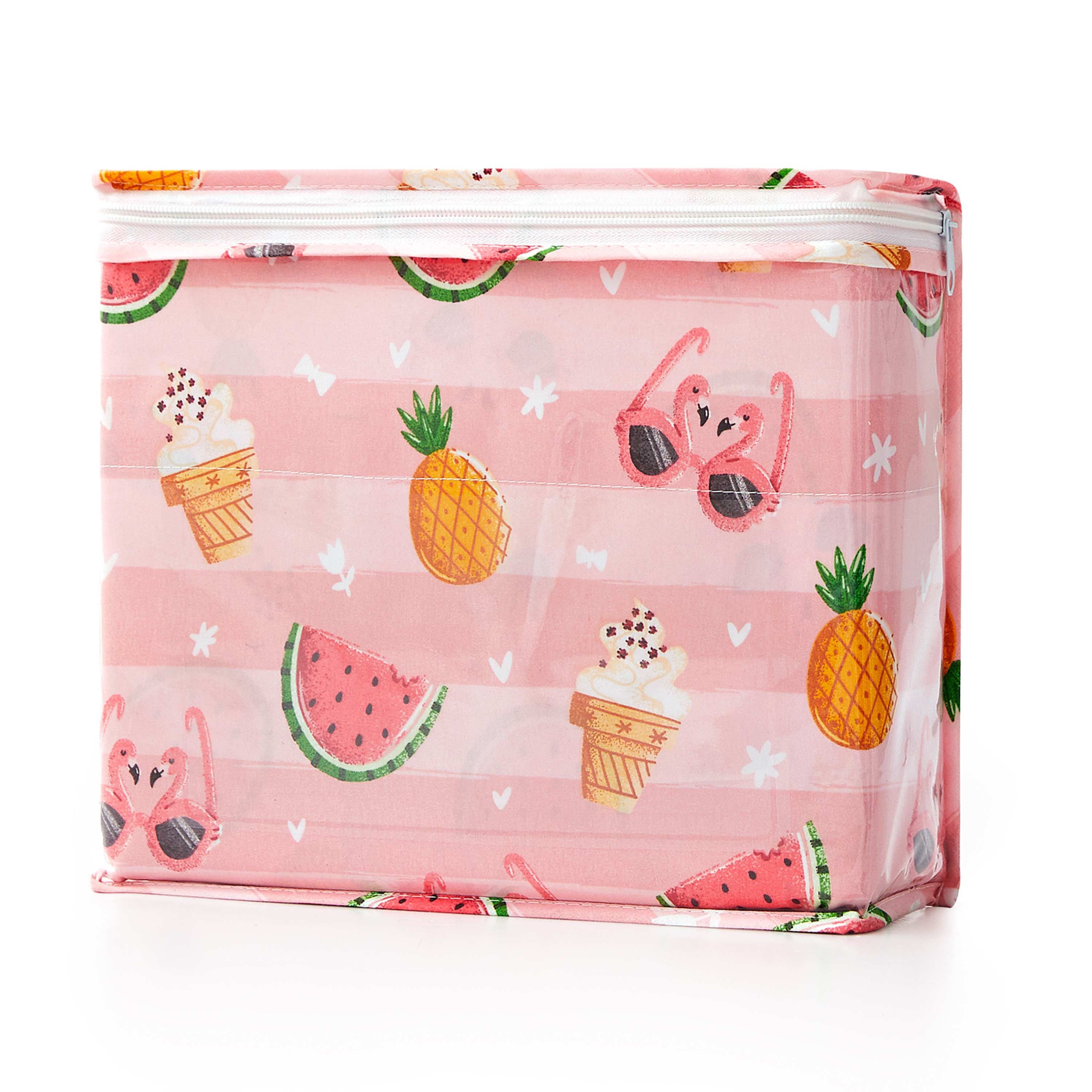 Sweet Summer Fun Pink Kids Microfiber Sheet Set