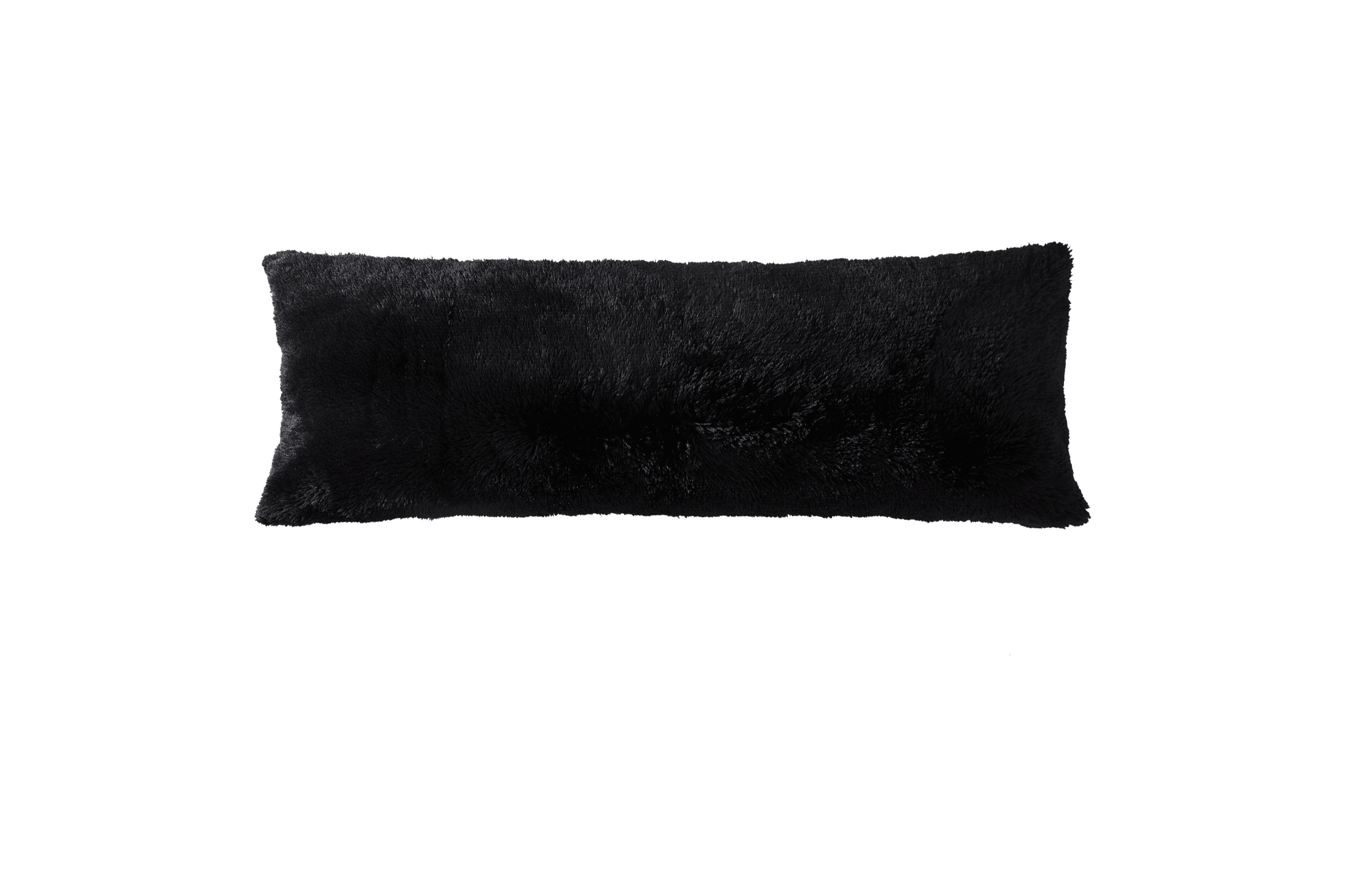 Soft and Comfy Plush Faux Fur Body Pillow 54 x 20