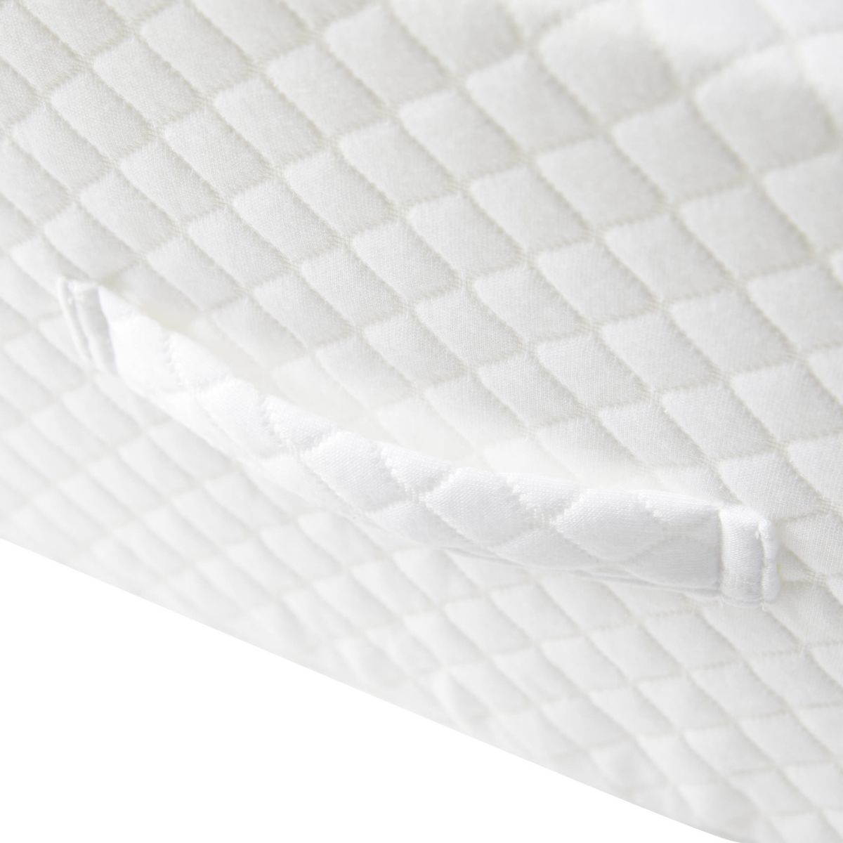 Memory Foam Bed Wedge Pillow with Pockets