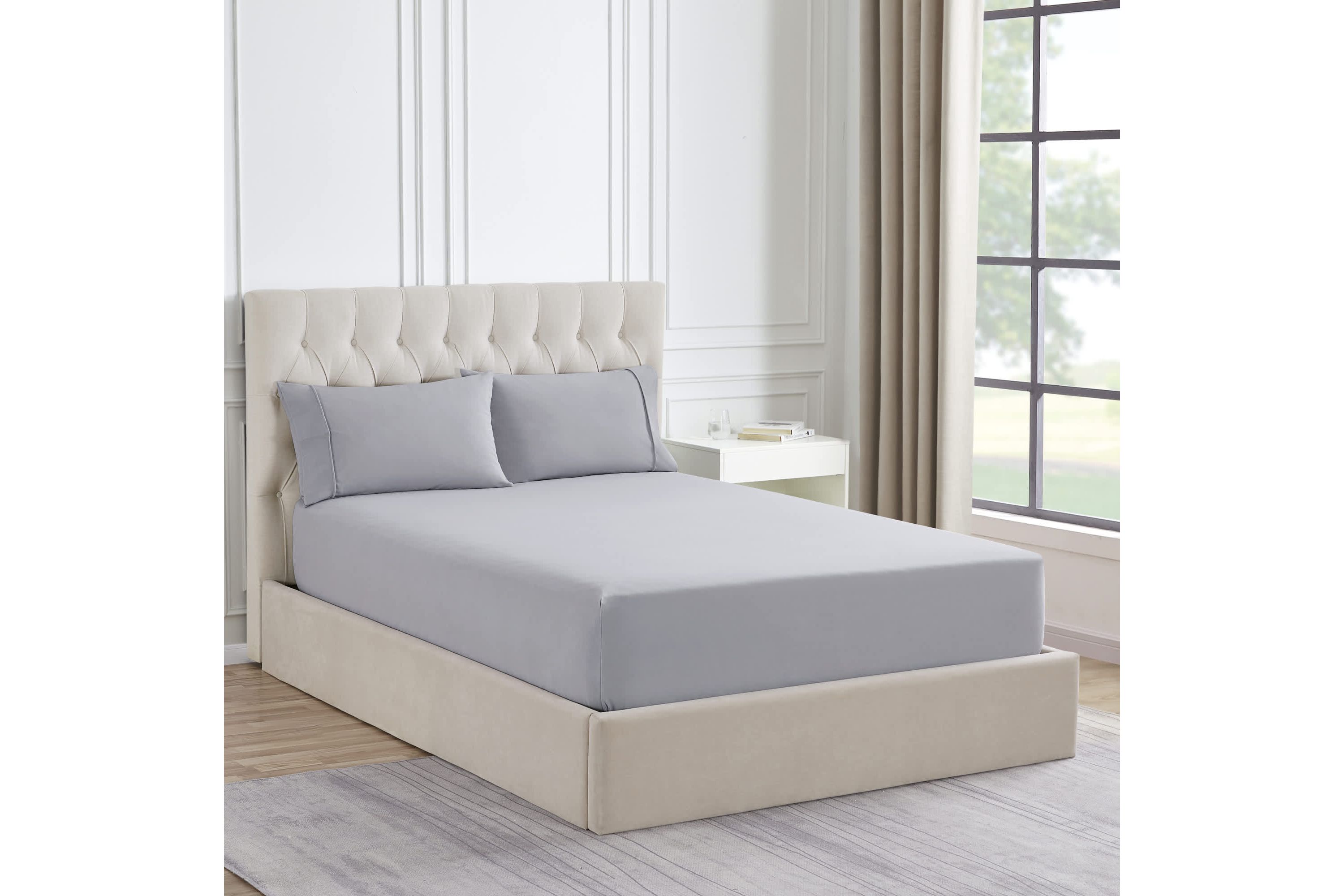1500 Supreme Collection Microfiber Flannel Fitted Sheet