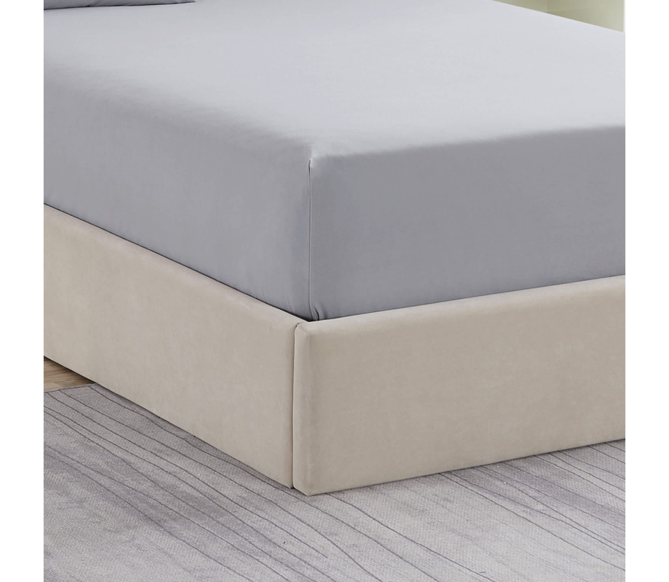 1500 Supreme Collection Microfiber Flannel Fitted Sheet