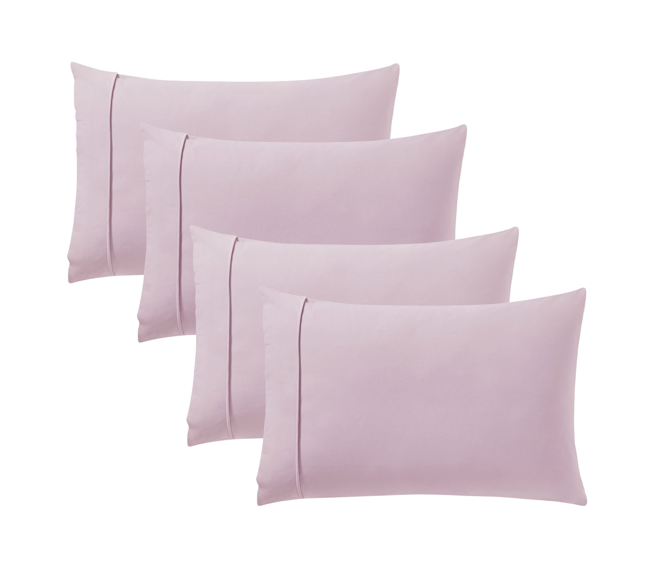 1500 Supreme Collection Microfiber Flannel Pillowcase 4-Pack