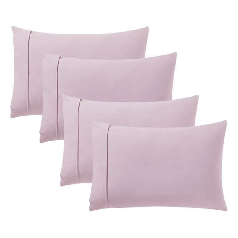 1500 Supreme Collection Microfiber Flannel Pillowcase 4-Pack