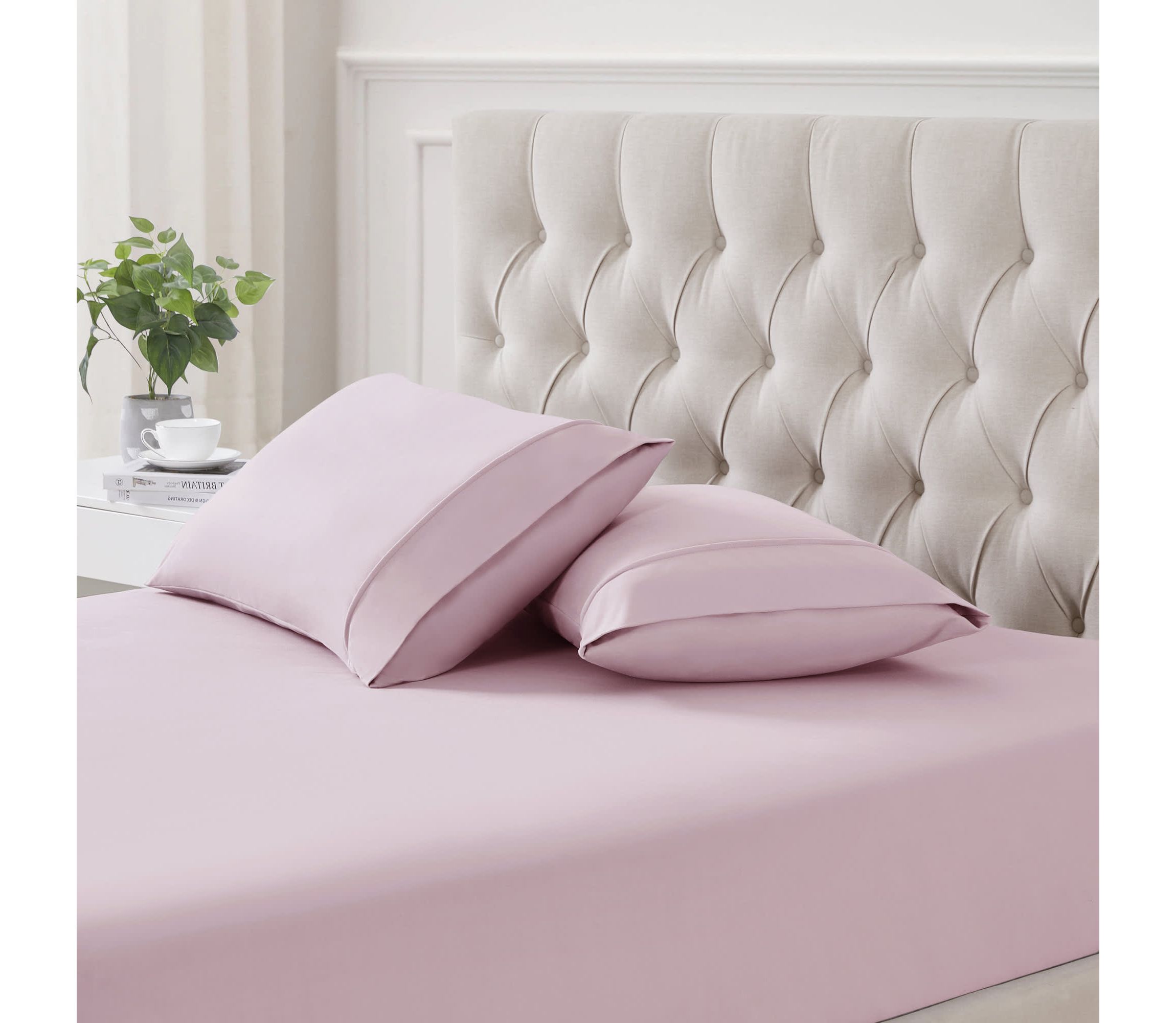 1500 Supreme Collection Microfiber Flannel Pillowcase 4-Pack