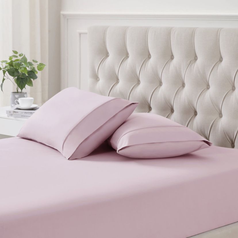 1500 Supreme Collection Microfiber Flannel Pillowcase 4-Pack