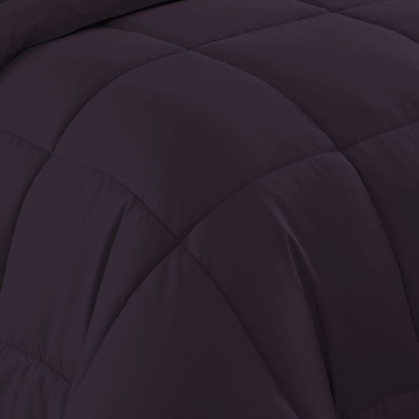 7 Piece Bed-In-A-Bag Down Alternative Comforter & Sheet Set RV Short Queen