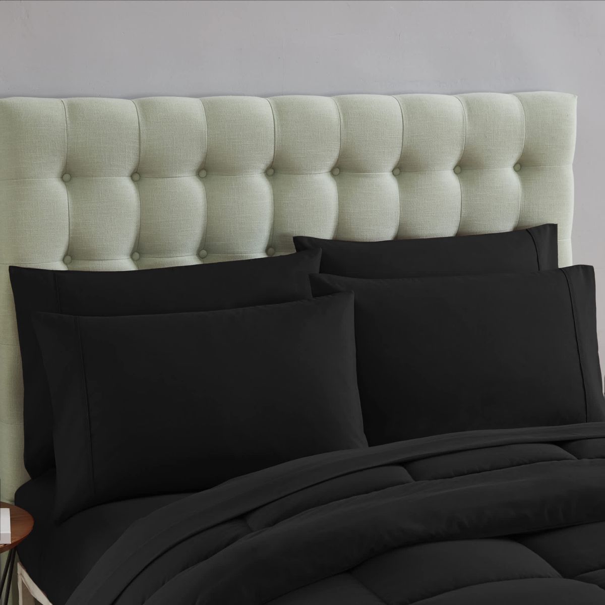 7 Piece Bed-In-A-Bag Down Alternative Comforter & Sheet
