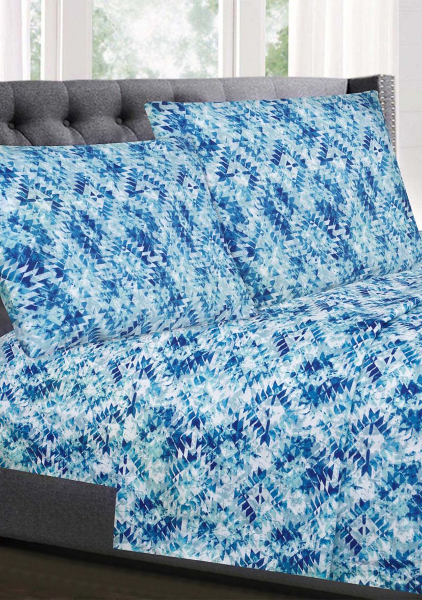 Aqualina Geometric Pattern 1500 Supreme Collection Sheet Set
