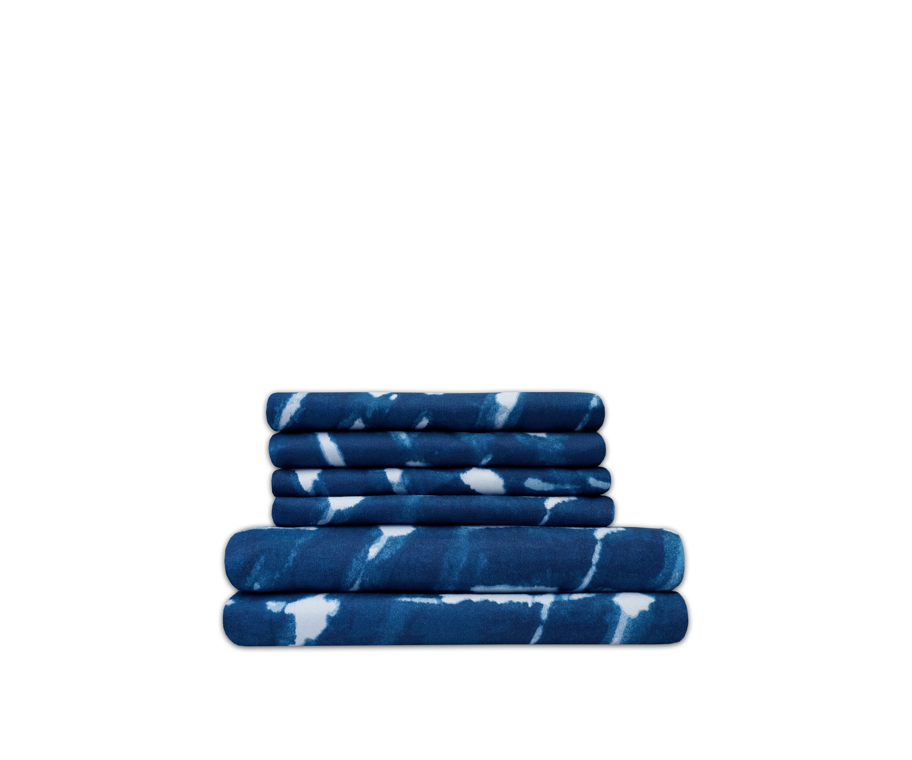 Monroe Zig Zag Pattern Geometric Sheet Set