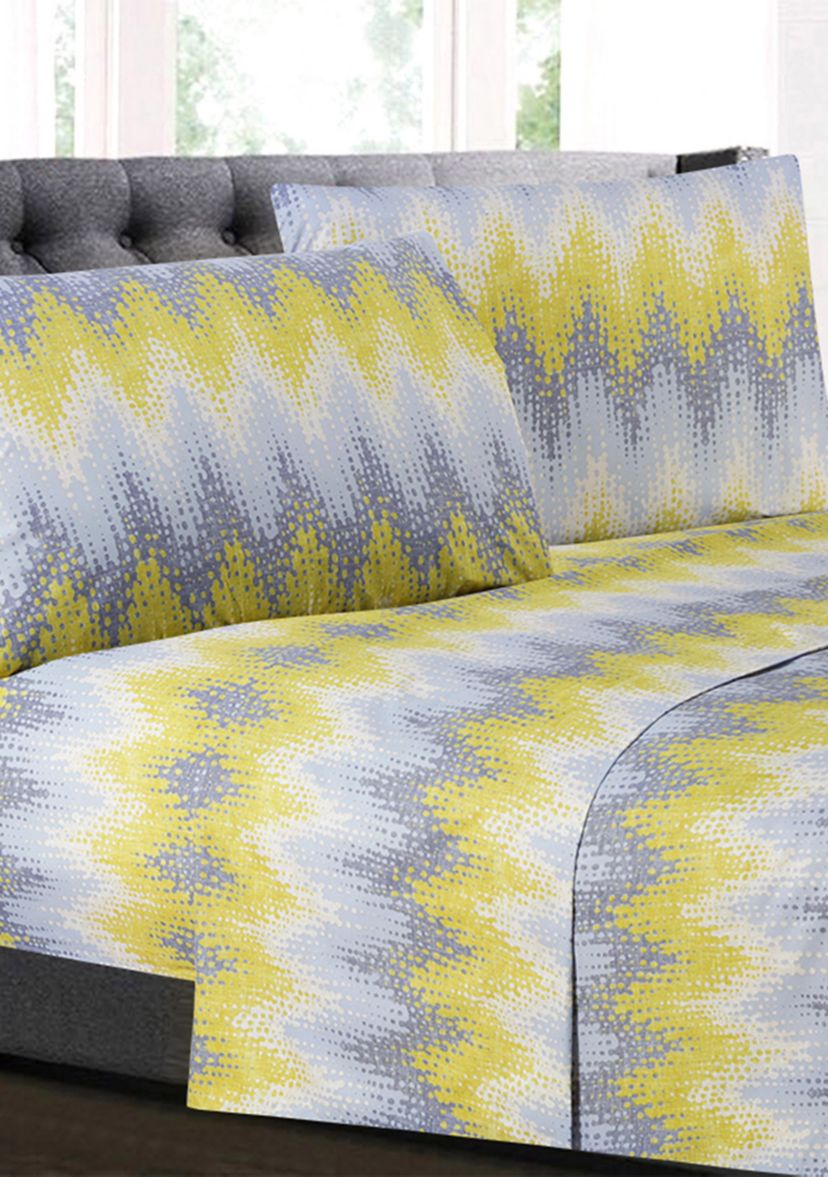 Malibu Chevron Pattern 1500 Supreme Collection Sheet Set