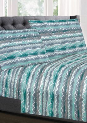 Summerset Zig Zag Pattern 1500 Supreme Collection Sheet Set