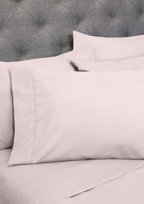 Sweet Home Collection 1500 Series 6 Piece Sheet Set, Pink, Full