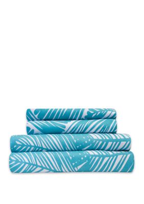 Tropical Leaf Pattern 1500 Supreme Collection Sheet Set