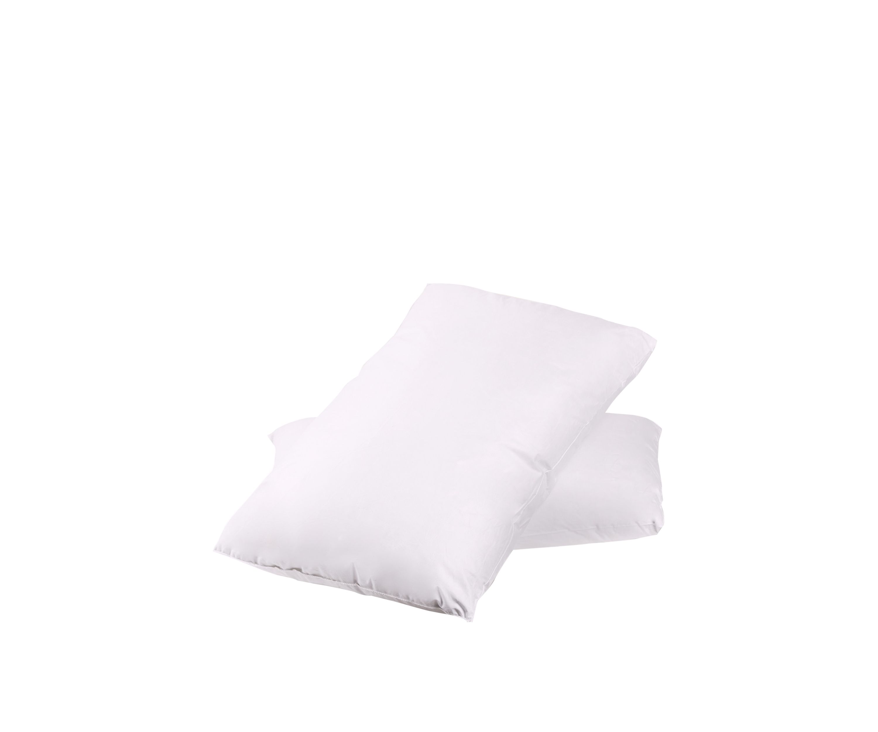 Feather & Down Blend Bed Pillows All Cotton Cover 2 Pack