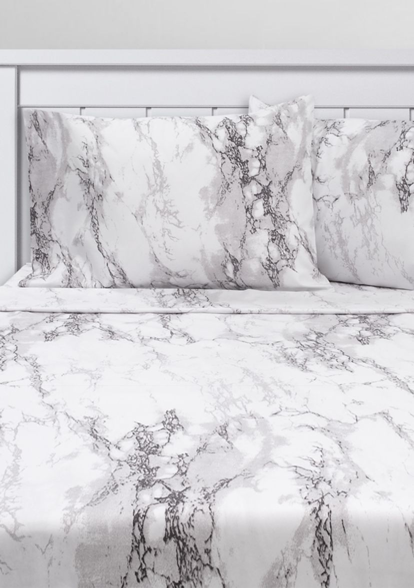 Marble Print Sheet Set