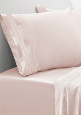 Sweet Home Collection 1800 Series 4 Piece Deep Pocket Bed Sheet Set, Pink, Short Queen/RV -  0842491126391