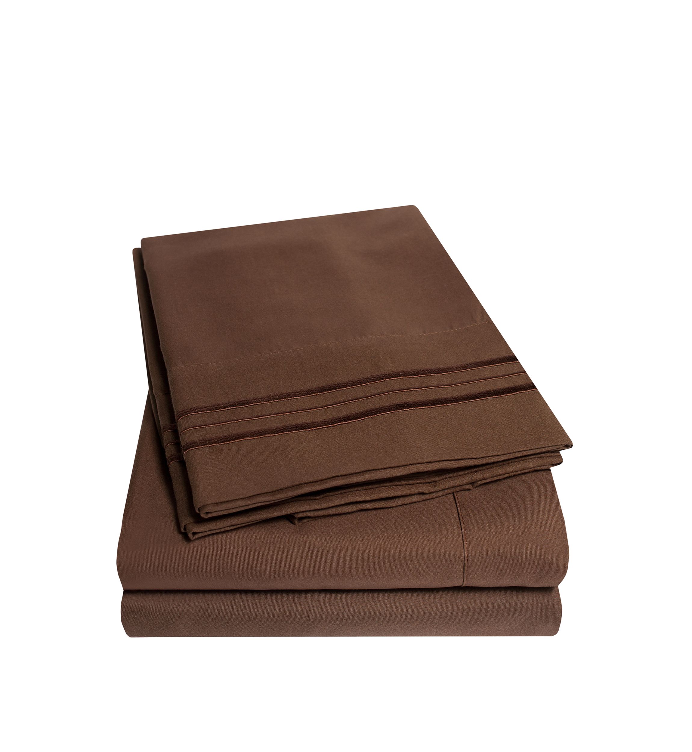 1800 Series 4 Piece Deep Pocket Bed Sheet Set