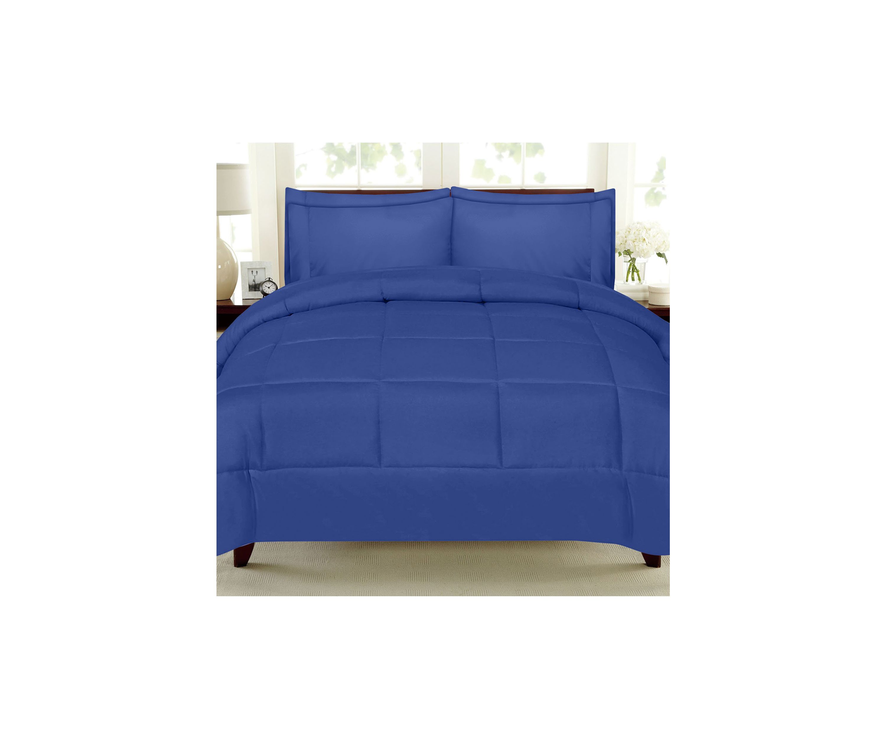 Bed-In-A-Bag Down Alternative Comforter & Sheet Set 7 Piece