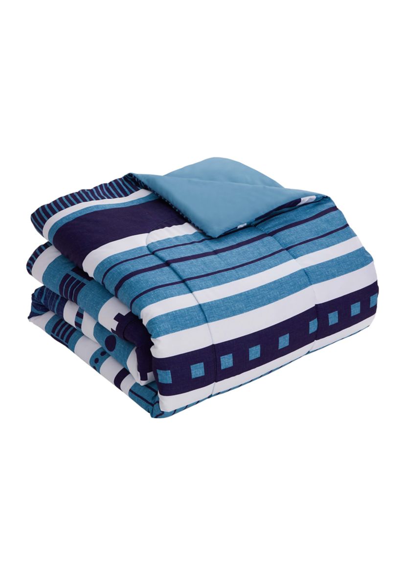 7 Piece Marino Bed in a Bag Comforter, Sham & Sheet Set
