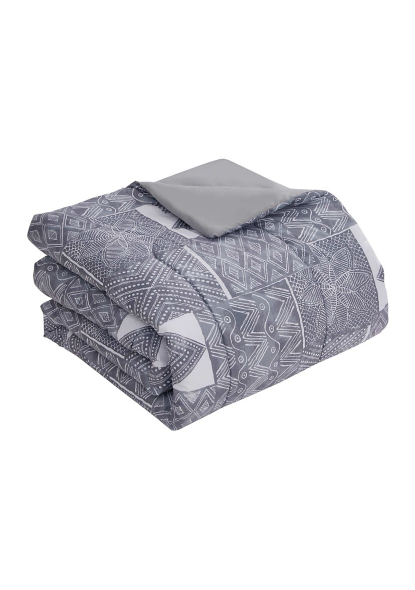 7 Piece Tulsa Bed in a Bag Comforter, Sham & Sheet Set