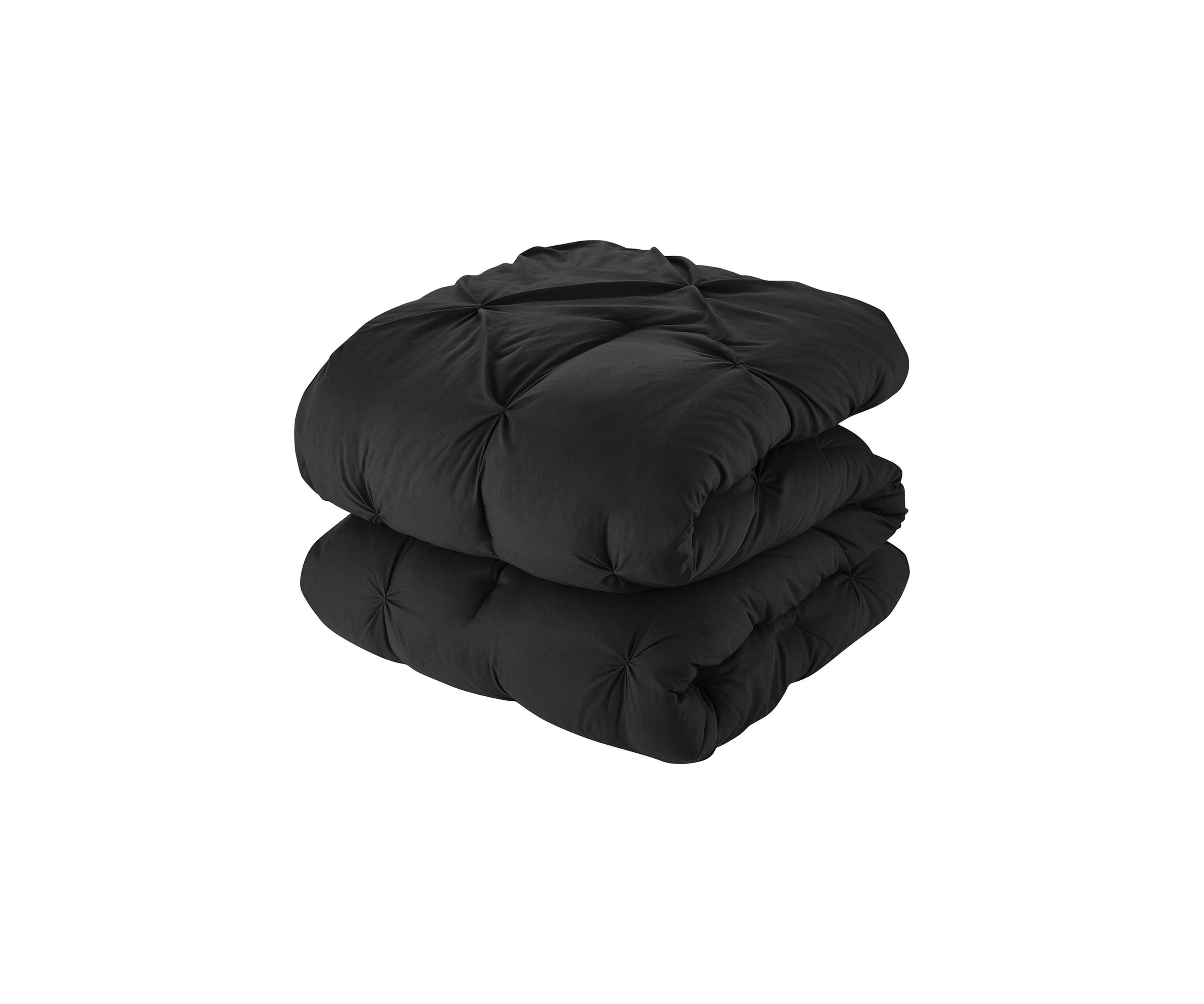 8 Piece Bed In A Bag Pintuck Comforter Sheet Bed Skirt Sham Set