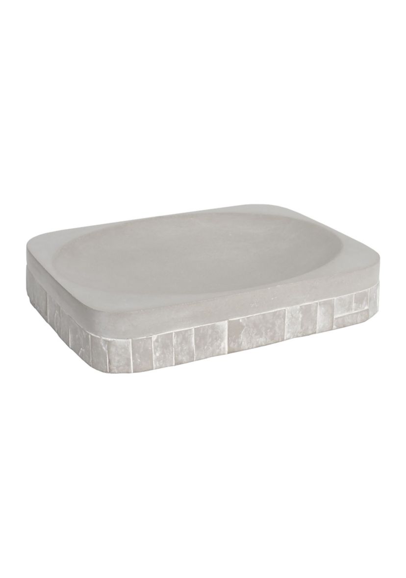 Avalon Concrete Bath Accessory Collection 4 Piece Bathroom Set