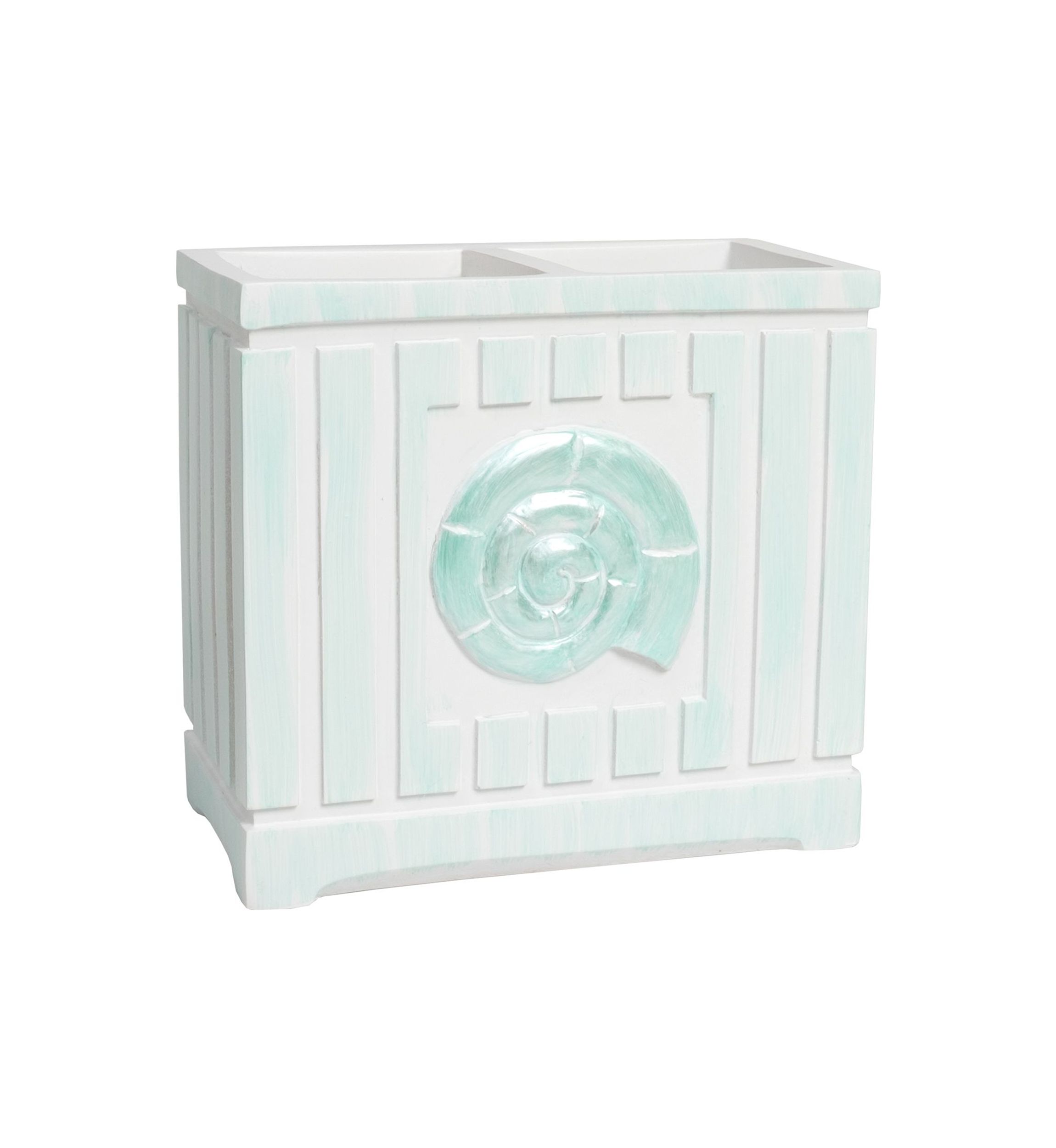 Beach Shells Bath Accessory Collection Poly Resin Bathroom Toothbrush Holder