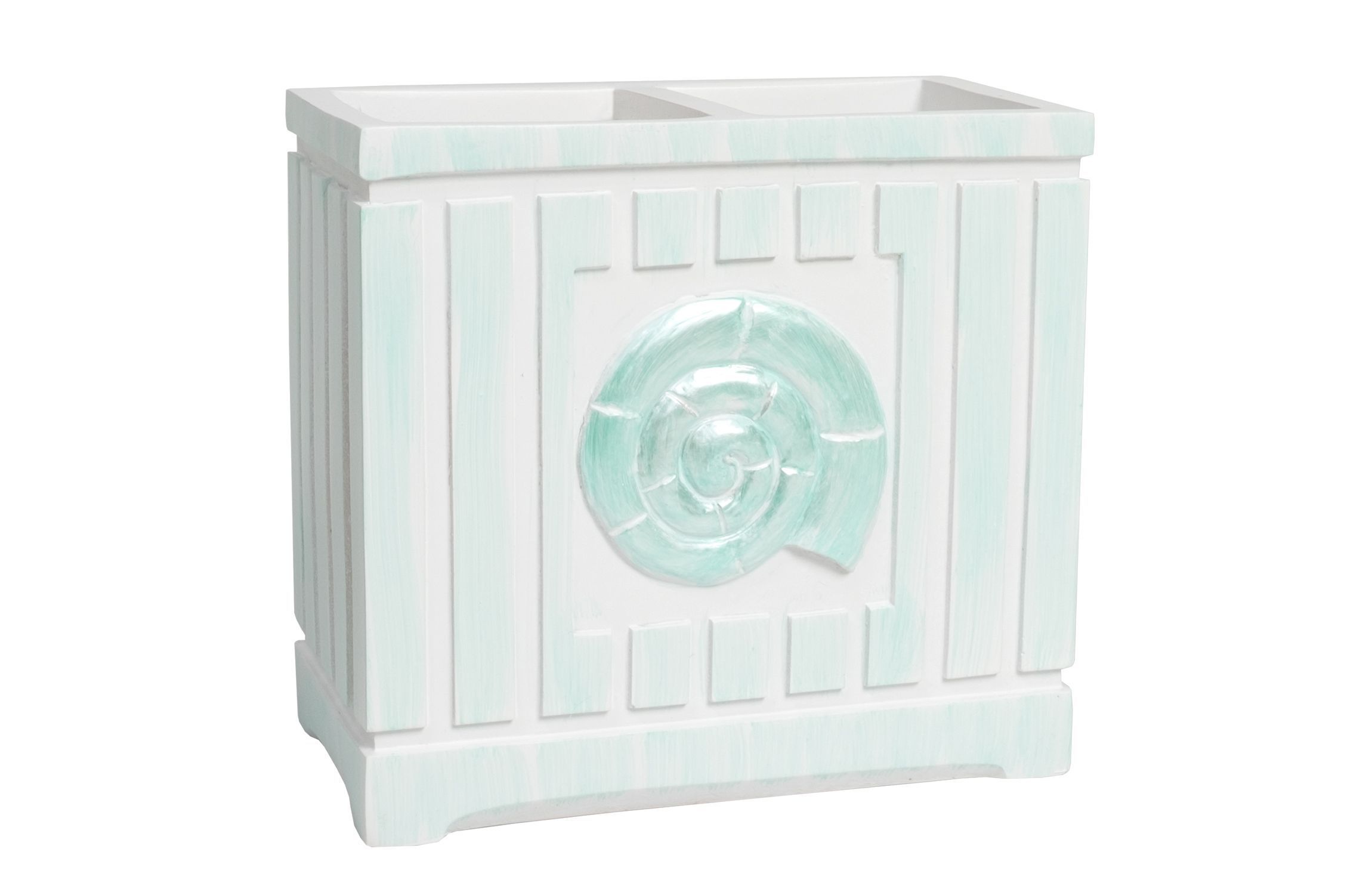 Beach Shells Bath Accessory Collection Poly Resin Bathroom Toothbrush Holder