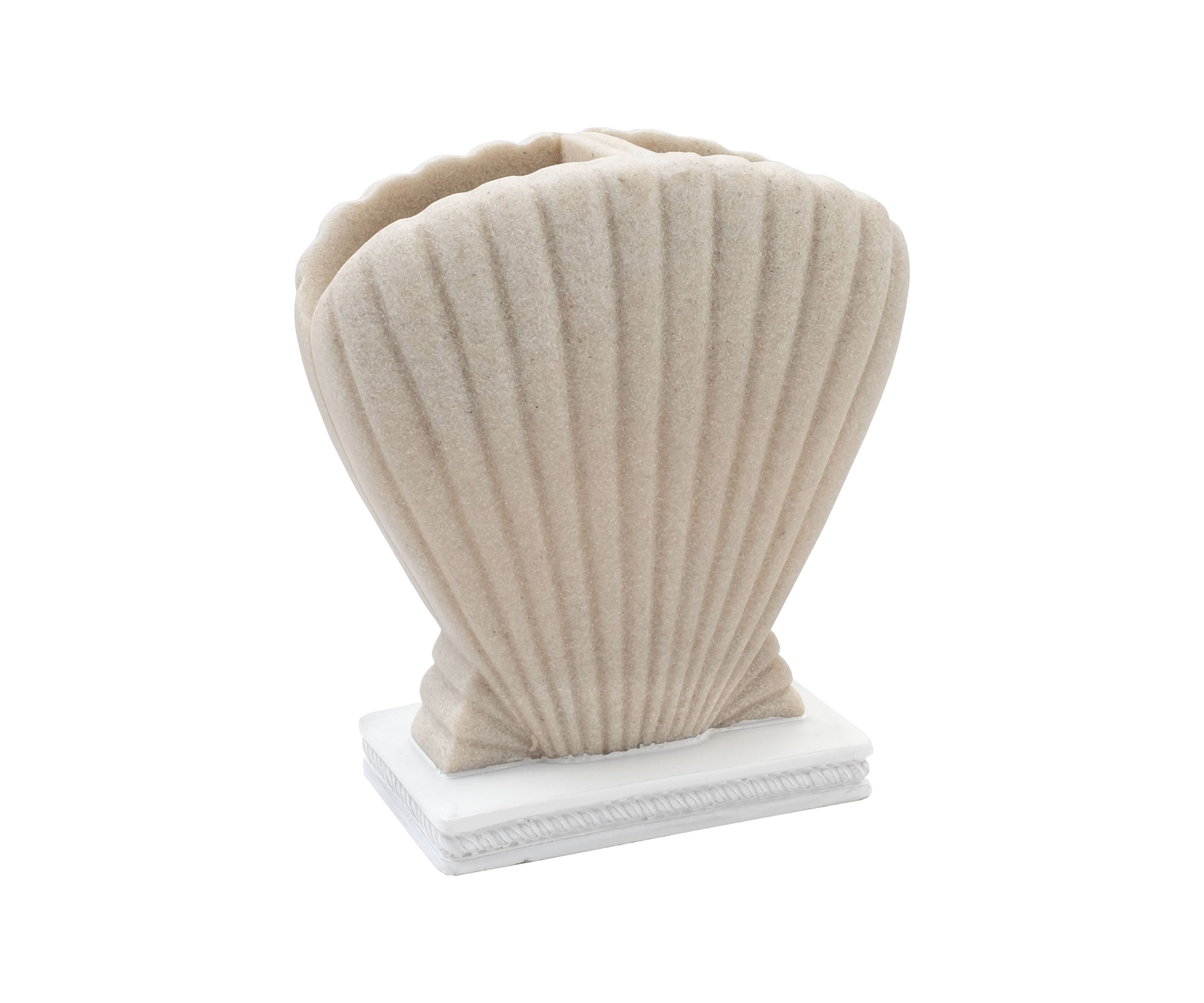 Coastal Shell Bath Accessory Collection 4 Piece Bathroom Set