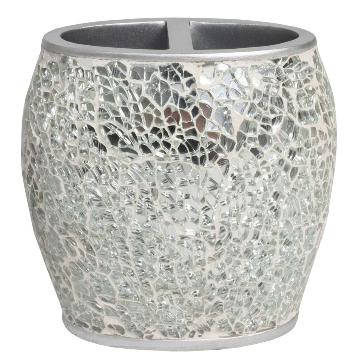 Glamour Poly Resin Bath Accessory Collection 4 Piece Bathroom Set