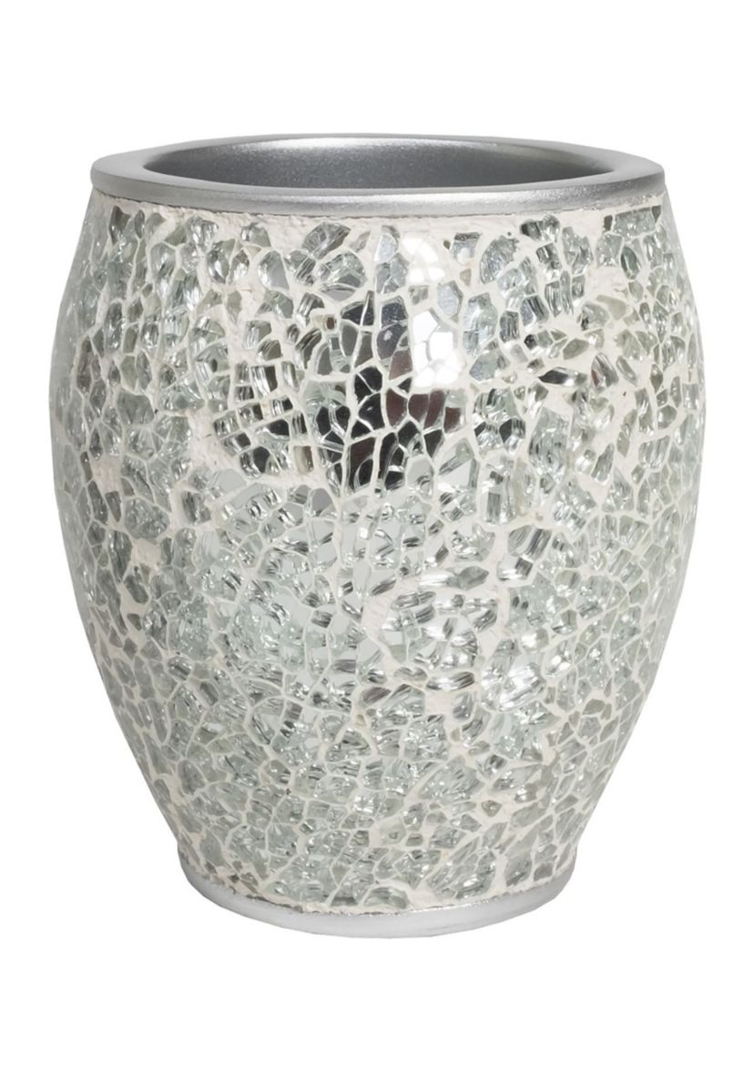 Glamour Poly Resin Bath Accessory Collection 4 Piece Bathroom Set