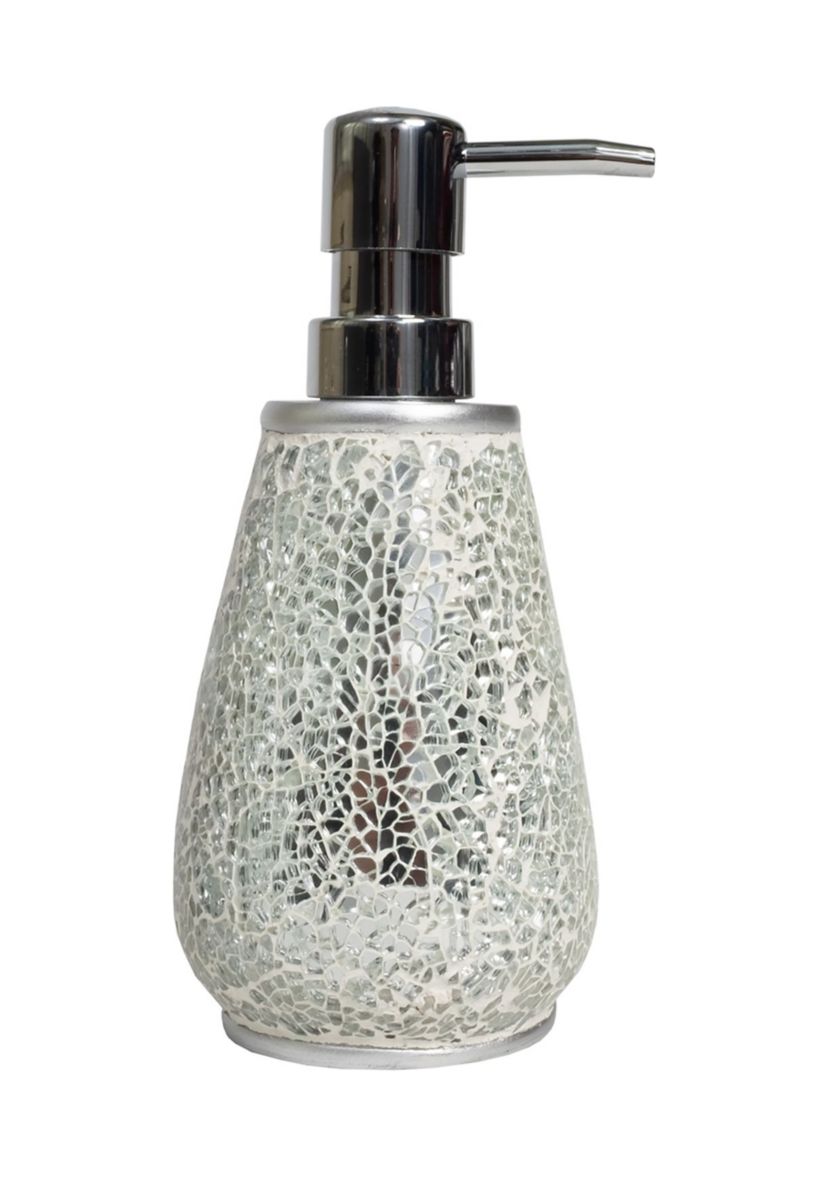 Glamour Bath Accessory Collection Poly Resin Bathroom Lotion/Soap Dispenser