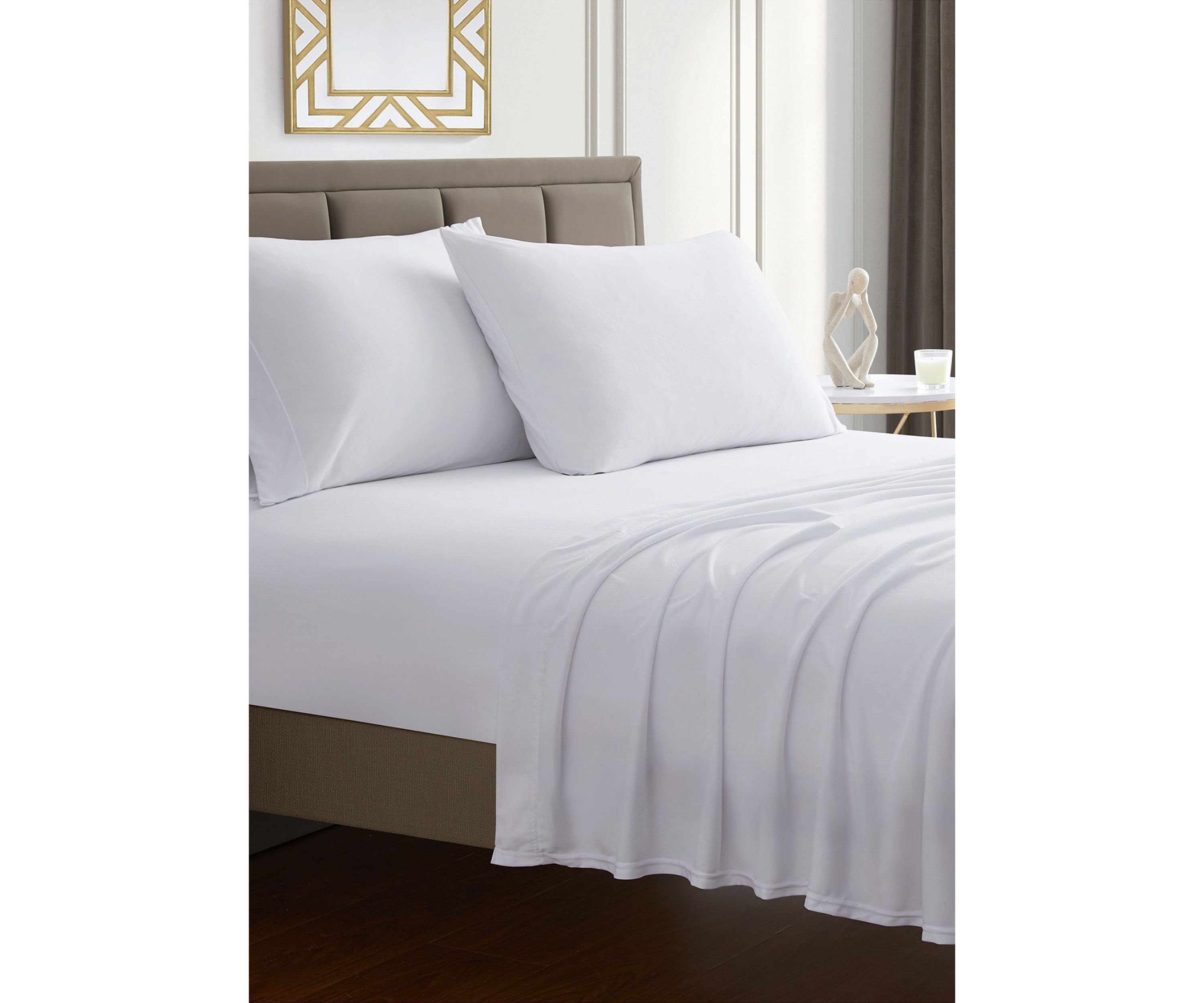Jersey Knit Microfiber Sheet Set